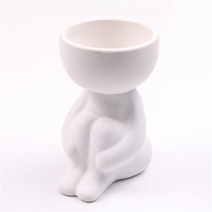 Jarrón Decorativo de Cerámica