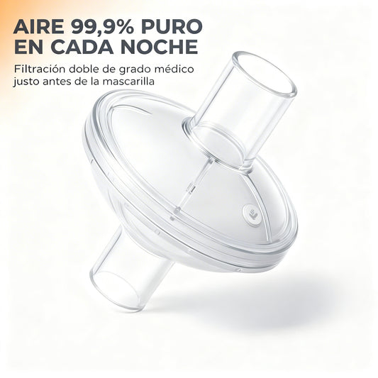 RespiraCalm™ Filtro Respiratorio [Retención 99,9% de Contaminantes]