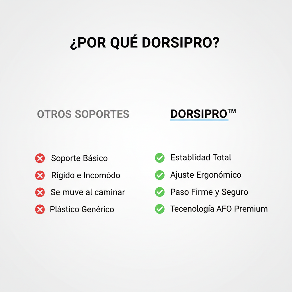 DorsiPro™ Estabilizador Ortopédico [Corrección del Pie Caído]
