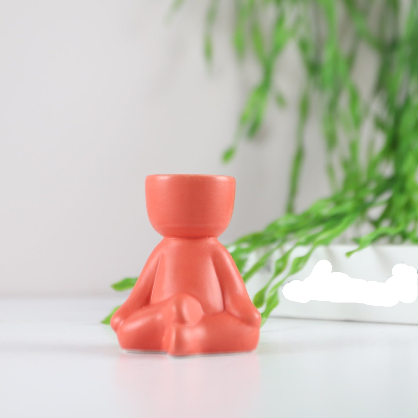 Jarrón Decorativo de Cerámica